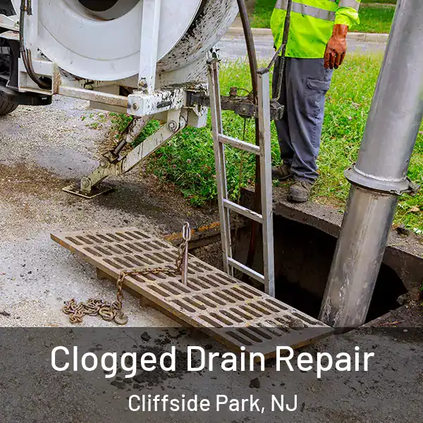  Clogged Drain Repair Cliffside Park, NJ
